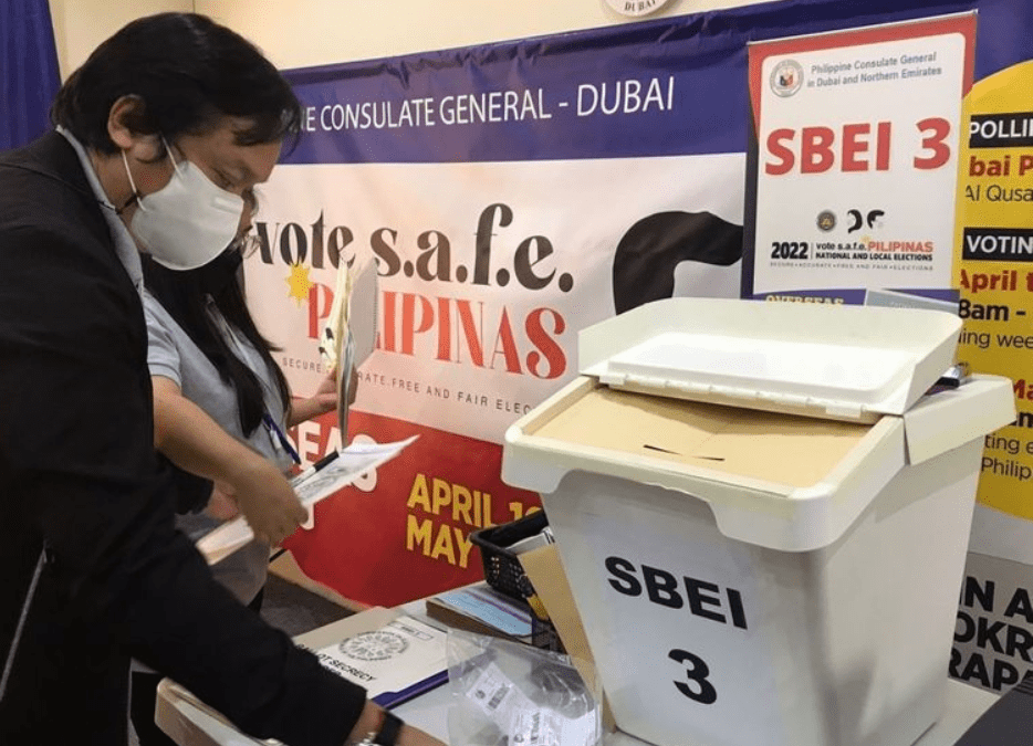 Voting from abroad for the 2022 Philippine Elections